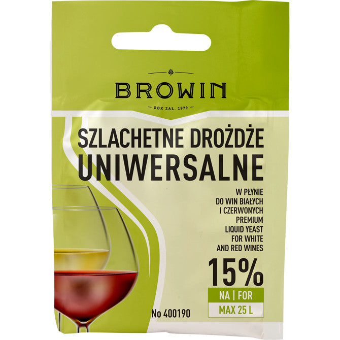 Vīna raugs šķidrais universālais 20ml