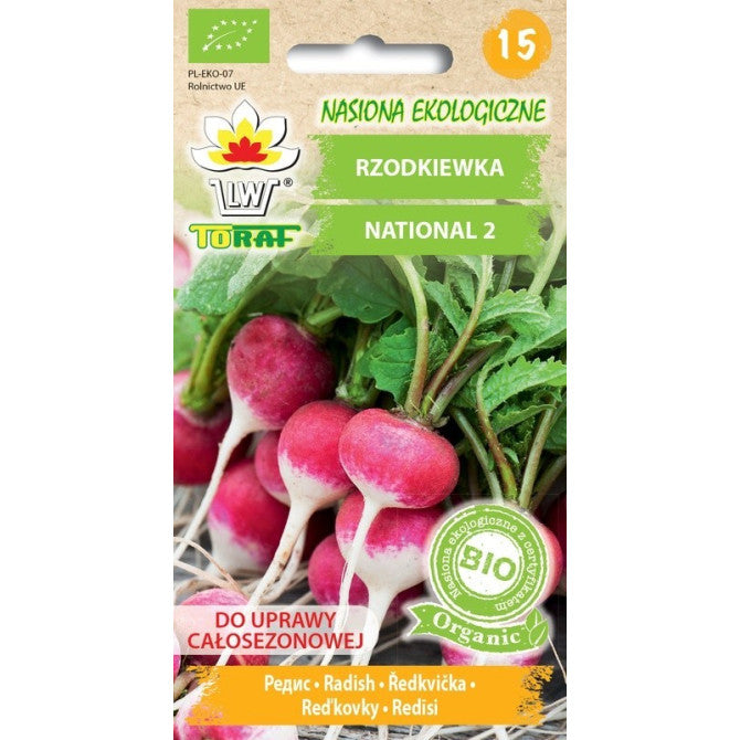BIO Redīsi NATIONAL 2, 5g