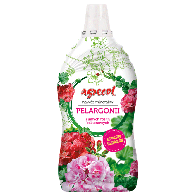 Mēslojums MANĀM PELARGONIJĀM un citām balkona puķēm 500ml